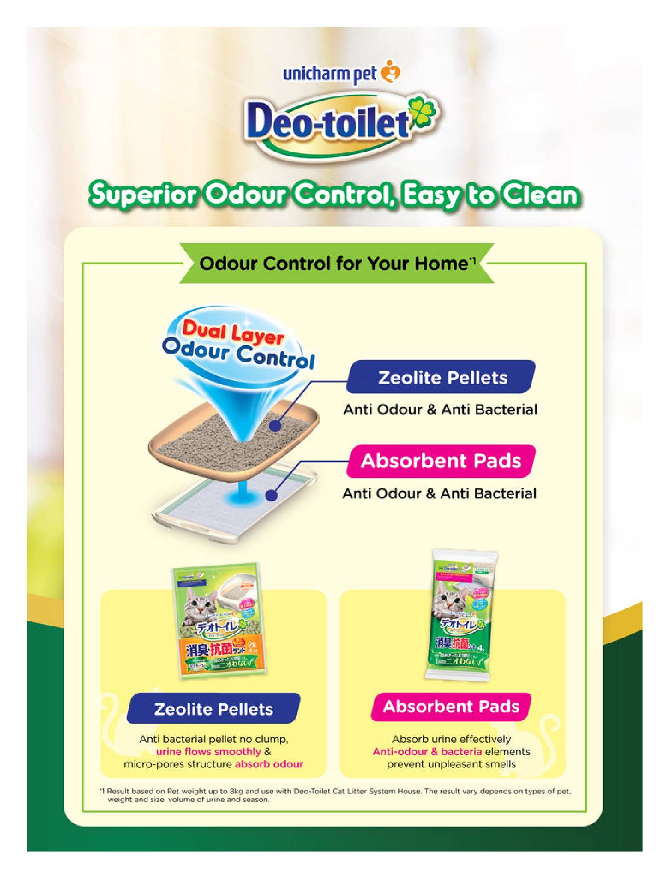 Unicharm Deo-Toilet Absorbent Refill Pads 4pcs image 5