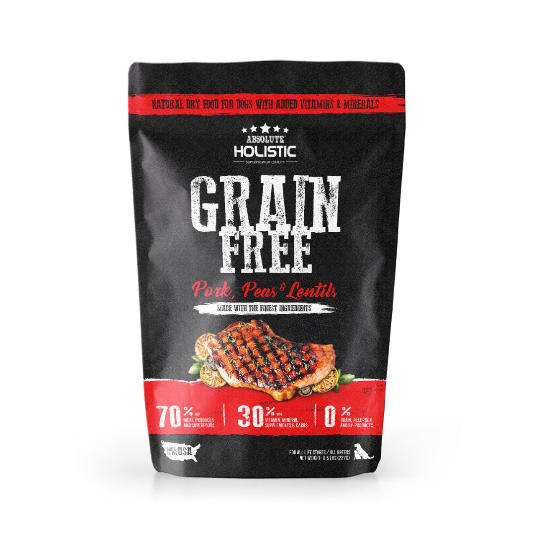 Absolute Holistic Dog 1.5kg Grain Free Pork & Peas Dry Dog Food (EXP: 25 Oct 2026) image 3