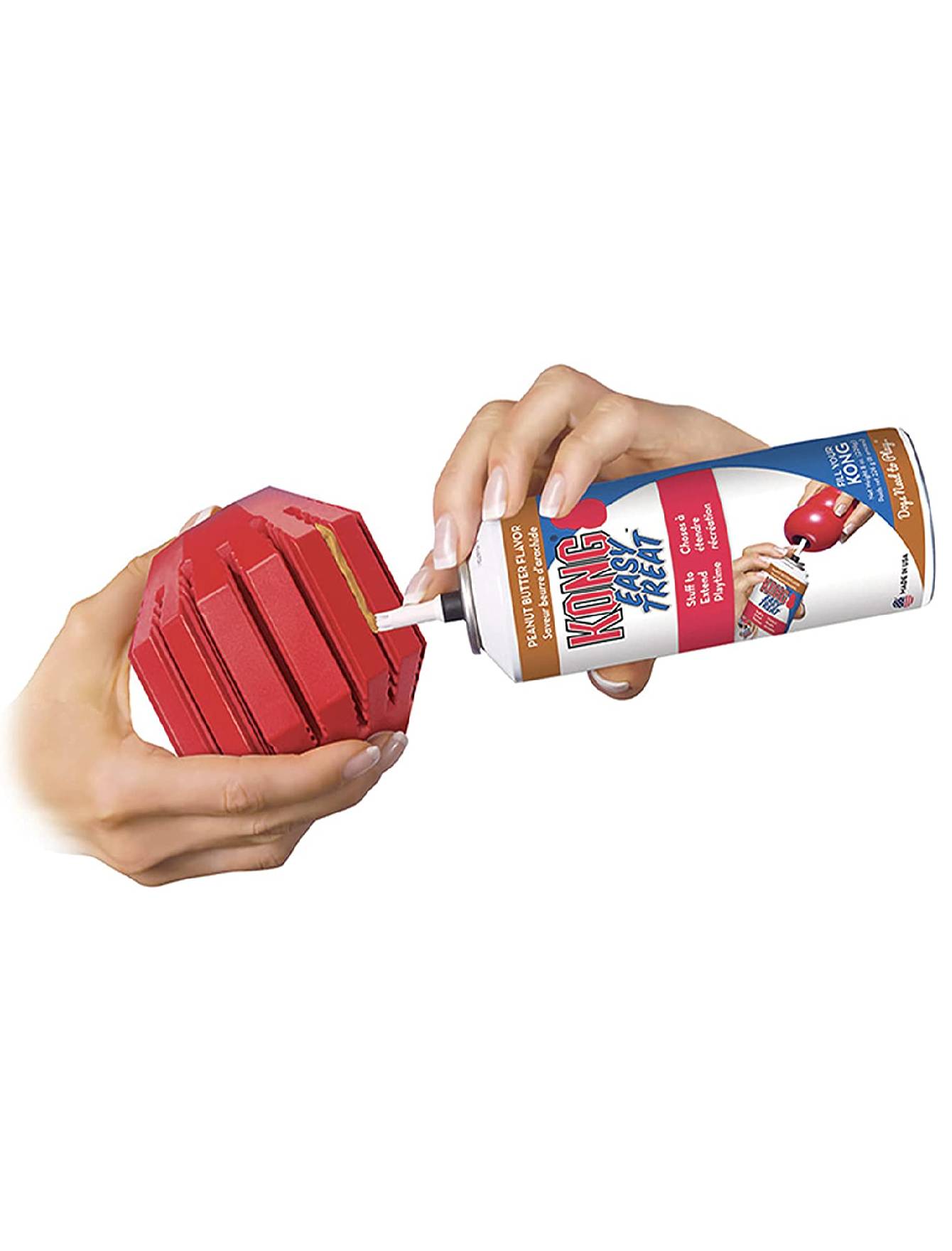 KONG Dental Stuff-A-Ball Dog Toy Large image 4