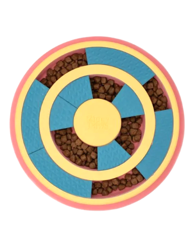Zippypaws SmartyPaws Wagging Wheel Puzzler Feeder Bowl Dog Toy  image 2