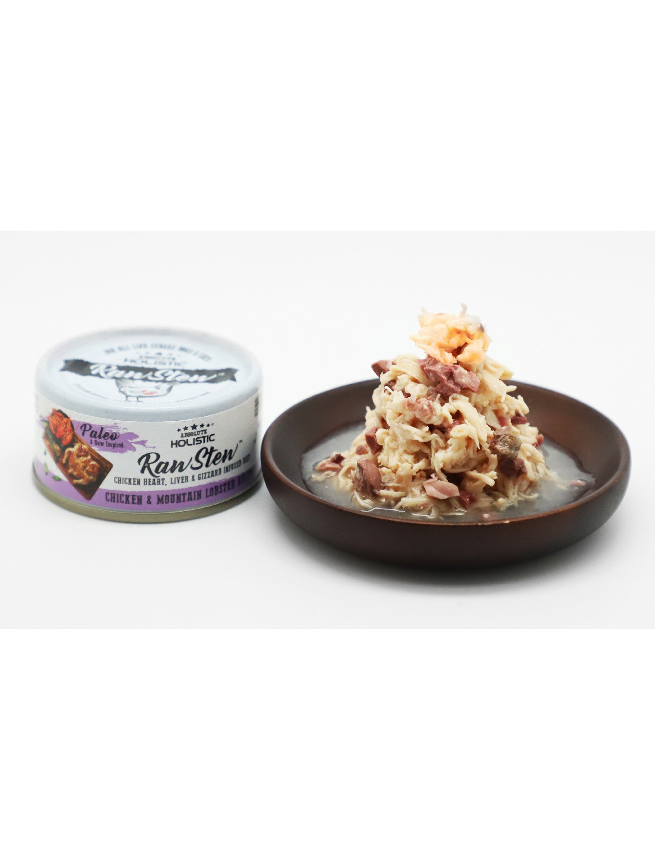 Absolute Holistic Rawstew 80g Chicken & Lobster Wet Food For Cats And Dogs image 2