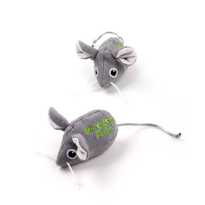 AFP Green Rush Catnip Mice Cat Toy image 2