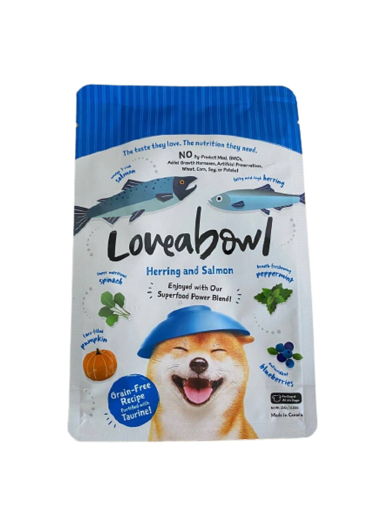 Loveabowl Dog 1.4kg Herring and Salmon Dry Dog Food image 2