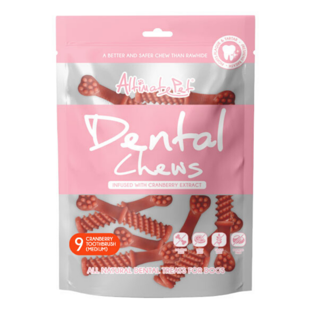Altimate Pet Dental Chews Cranberry Toothbrush M 150g (9pcs) image 2