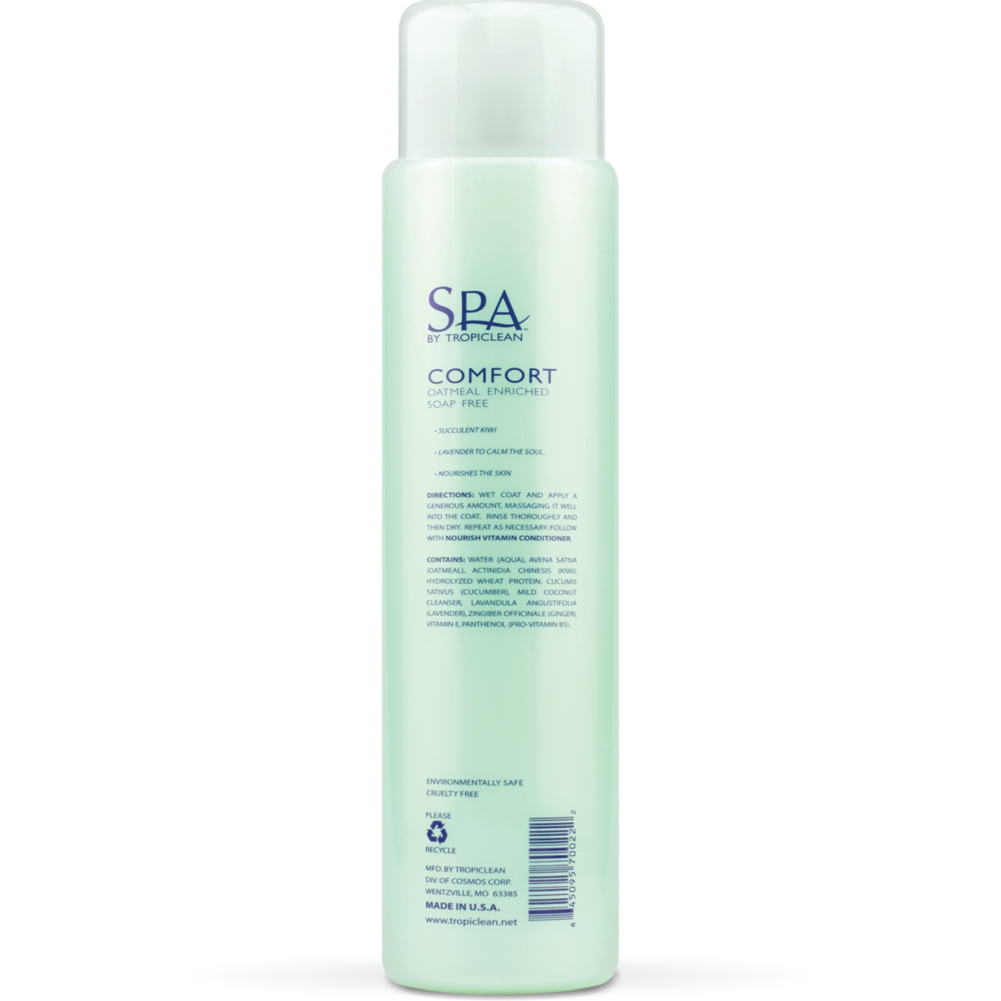 Tropiclean SPA Lavish 16oz (473ml) COMFORT Pet Shampoo image 2