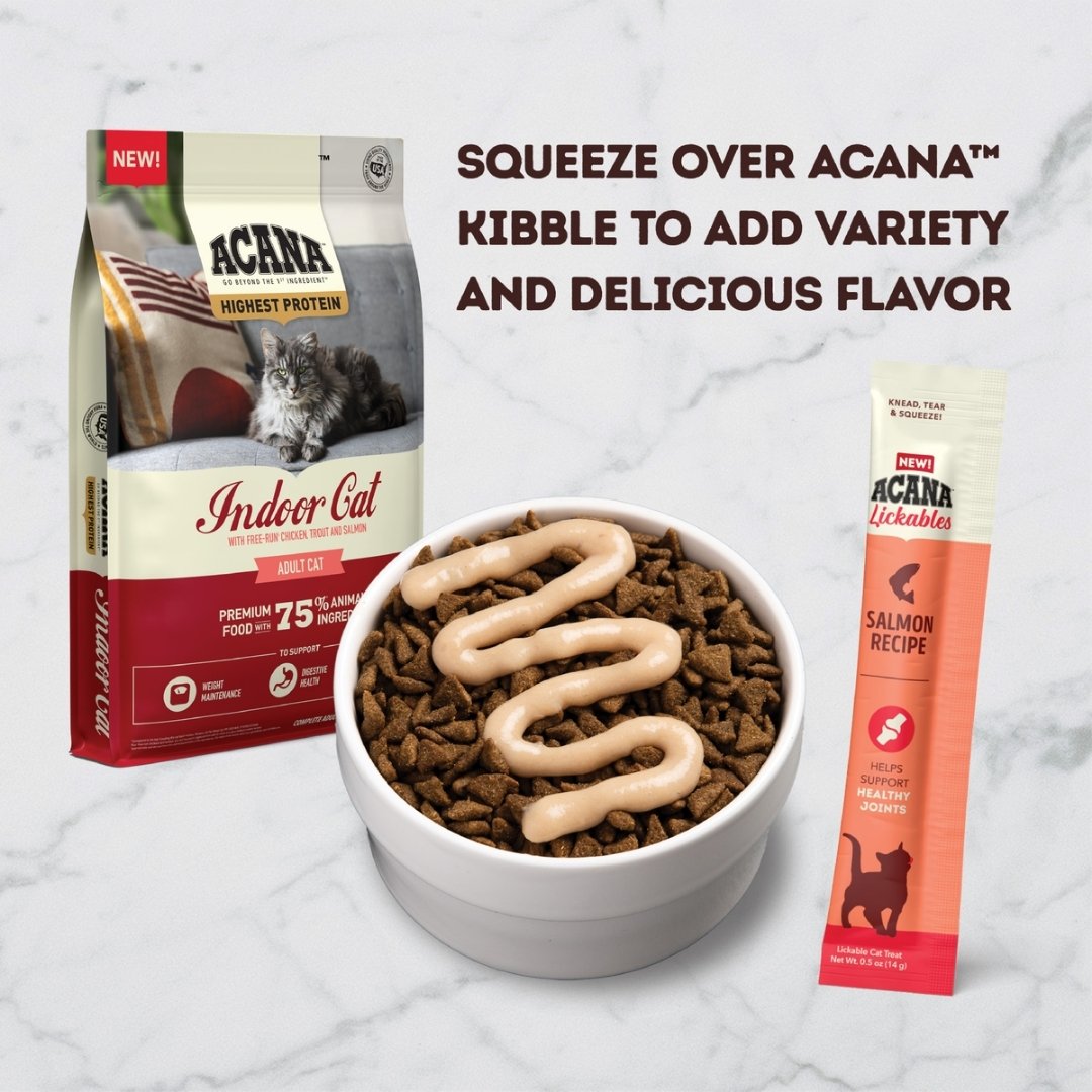 Acana Cat 14gx5 Lickables Salmon Cat Treat image 8