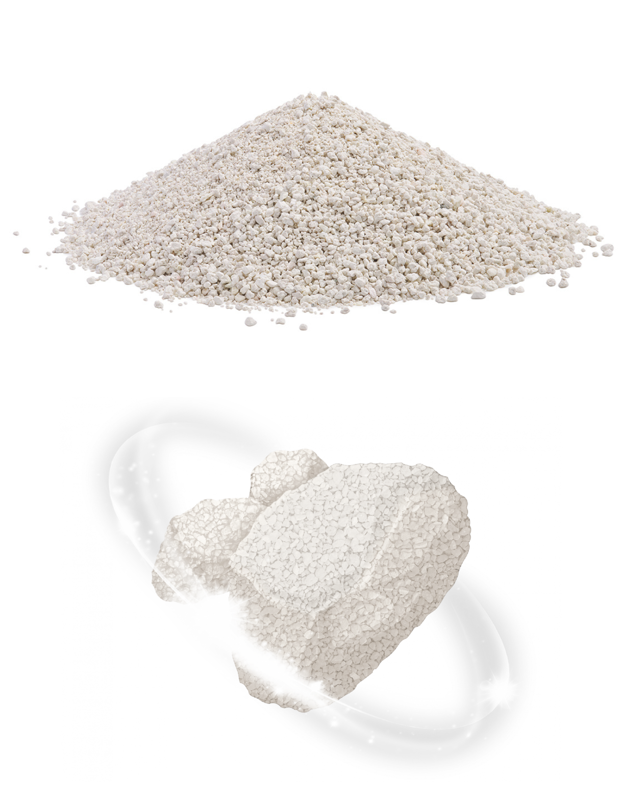 Sanicat 10L Active White Unscented Bentonite Cat Litter image 3