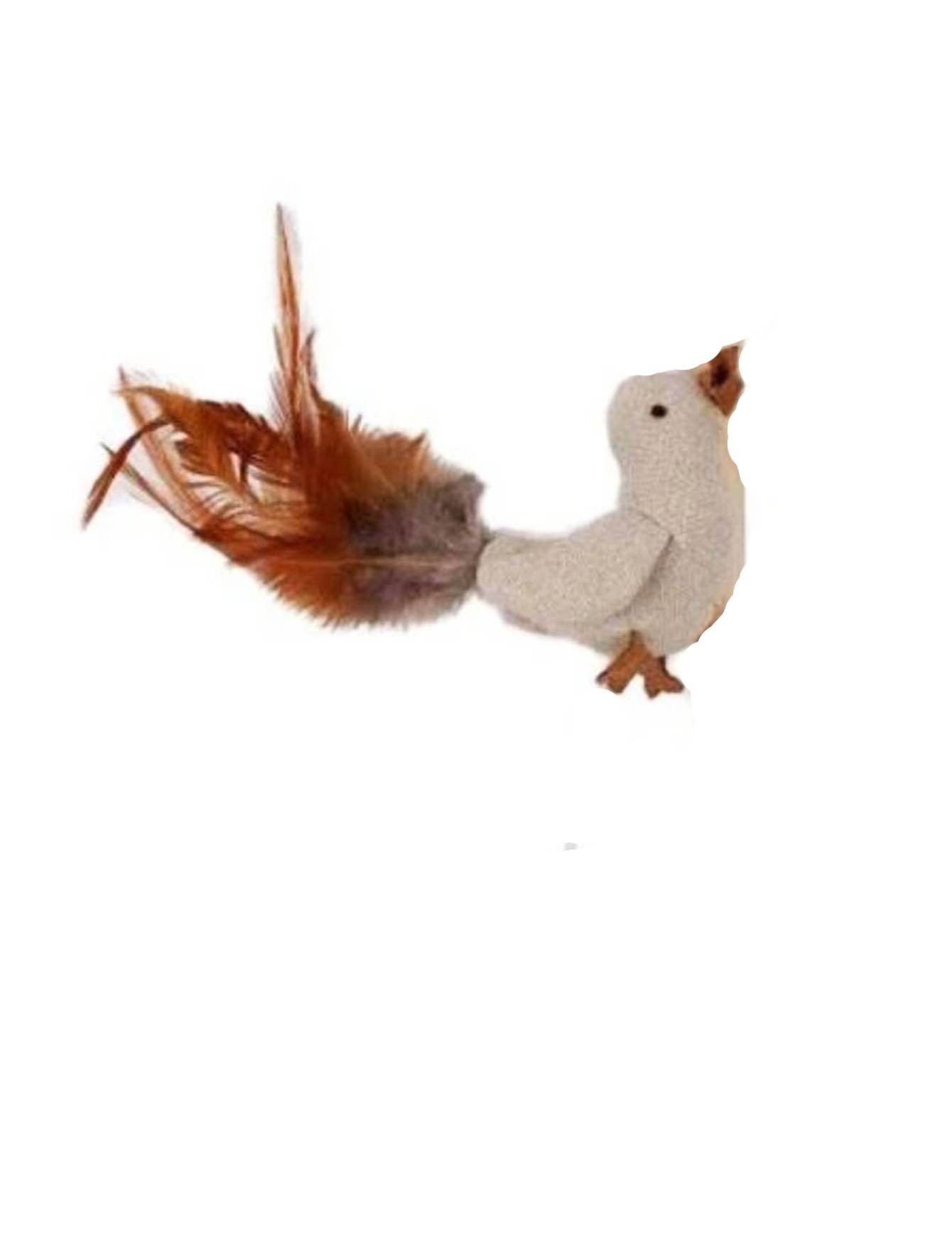 AFP Classic Comfort Wood & Bird Feather Wand Cat Toy image 4