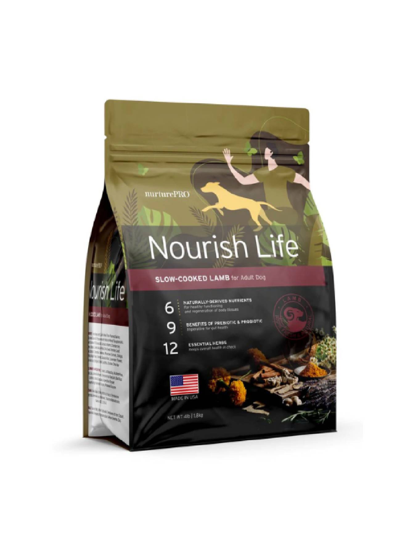 Nurture Pro Dog Nourish Life Slow-cooked Lamb For Adult Dog Dry Dog Food image 4