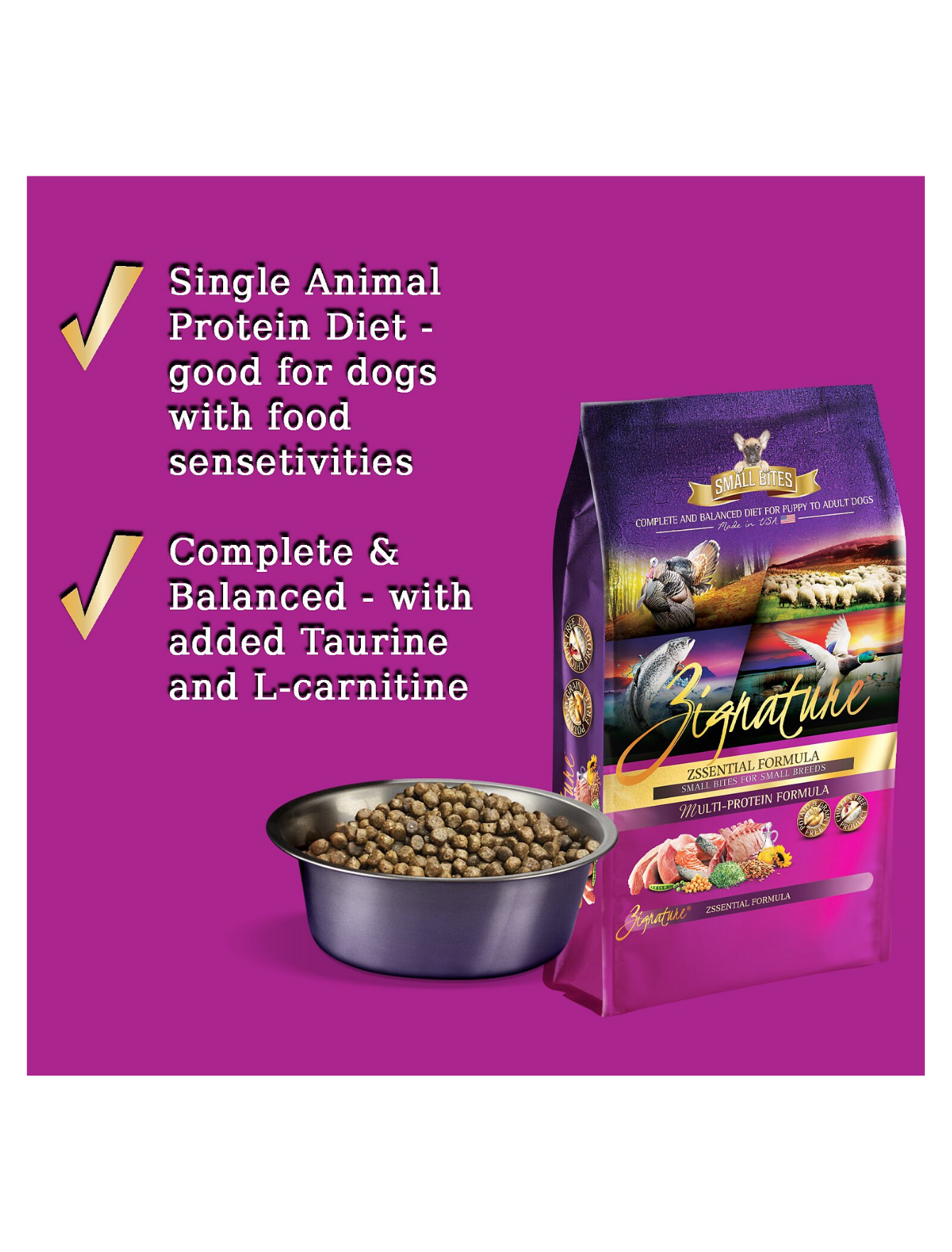 Zignature 11.3kg Zssential Formula Dry Dog Food image 2