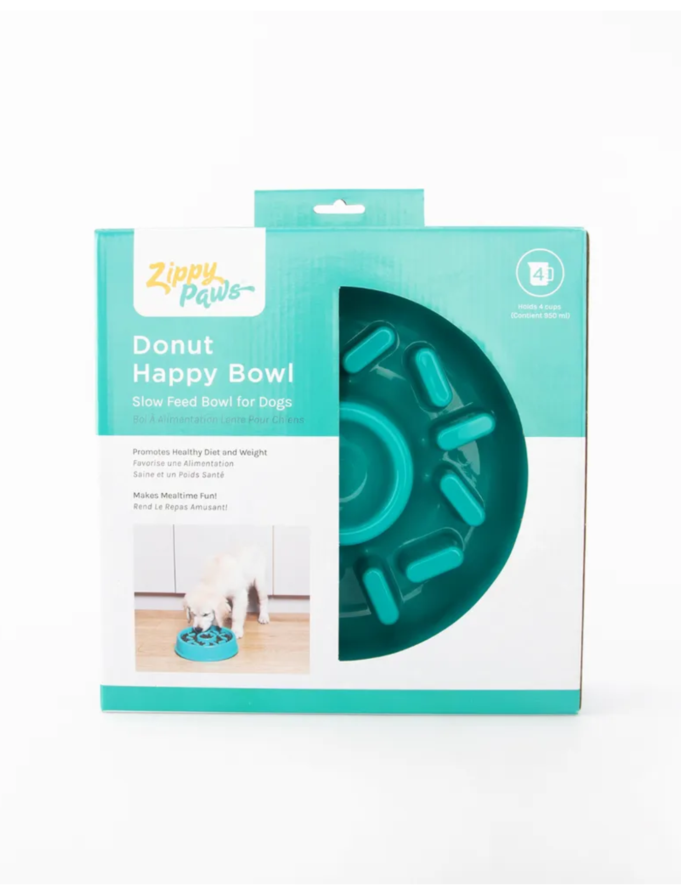 Zippypaws Happy Bowls - Donut image 2