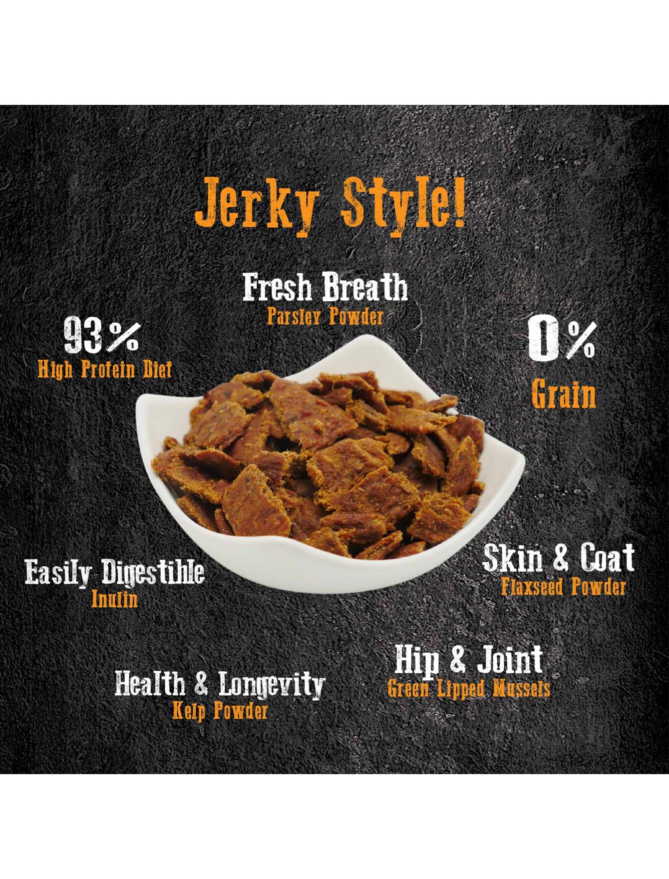 Absolute Holistic Dog 1kg Air Dried Lamb & Duck Dry Dog Food image 5