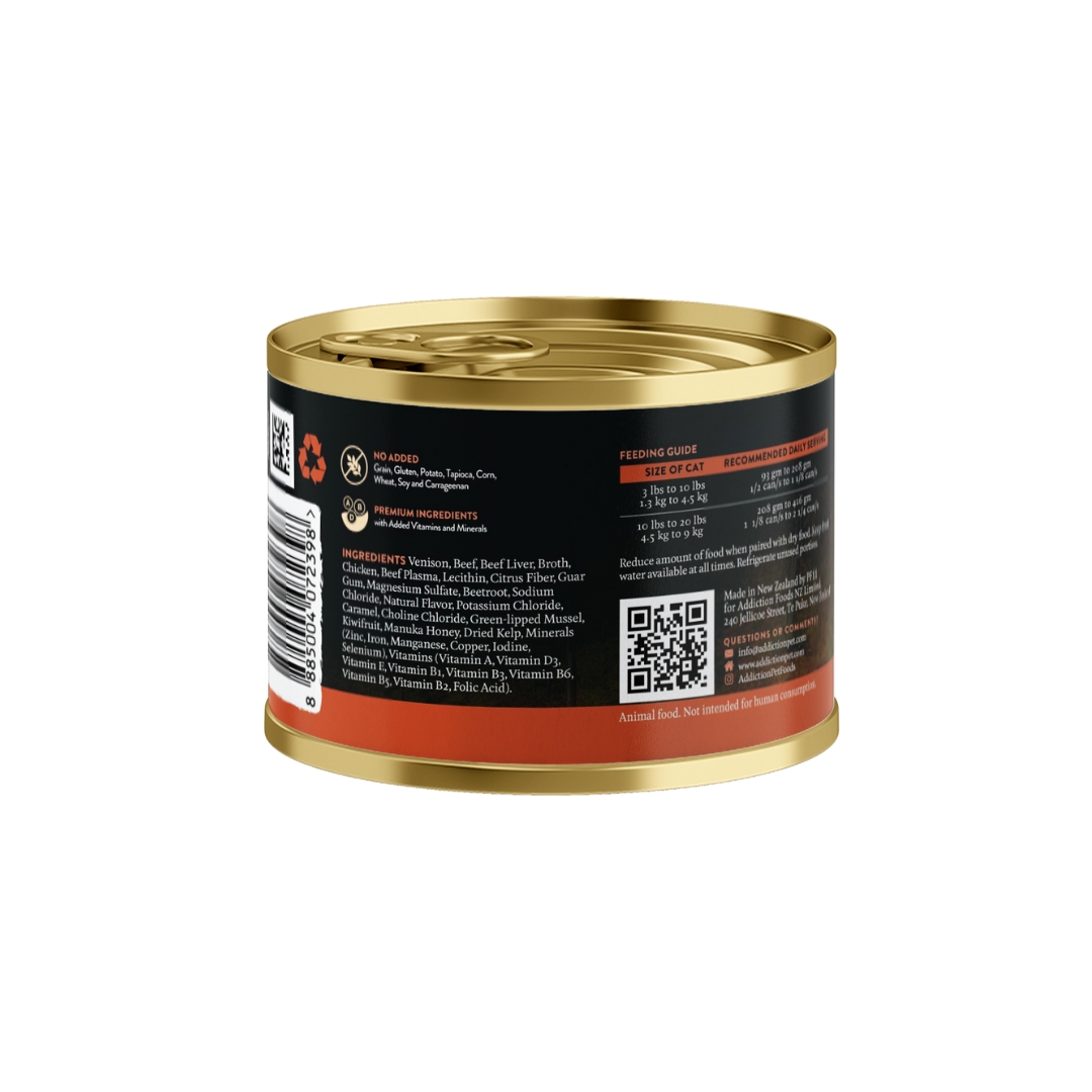 Addiction Cat Wild Islands 185g Forest Meat Grain Free Wet Canned Cat Food image 2