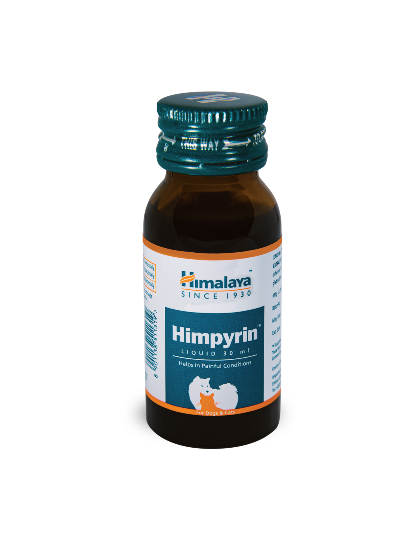Himalaya Himpyrin Liquid 30ml (Pain Relief & Anti Inflammatory) For Dogs And Cats image 3