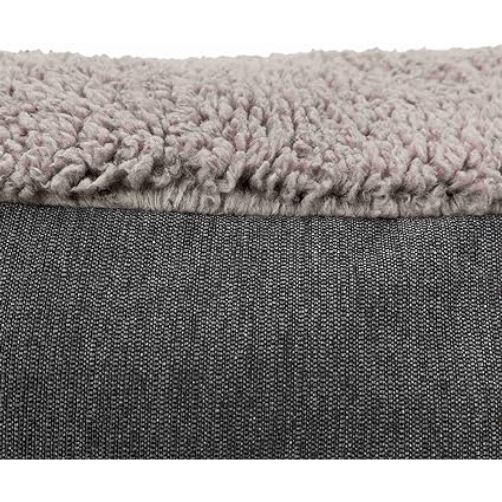 Trixie Vital Cushion Bendson Orthopaedic Dog Cushion Oval 120 × 85 cm Dark Grey/Light Grey image 4
