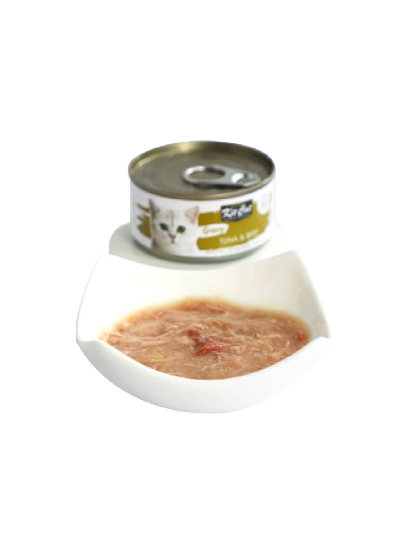 Kit Cat 70g Gravy Canned Tuna & Beef Wet Cat Food (EXP: 06 Nov 2027) image 4