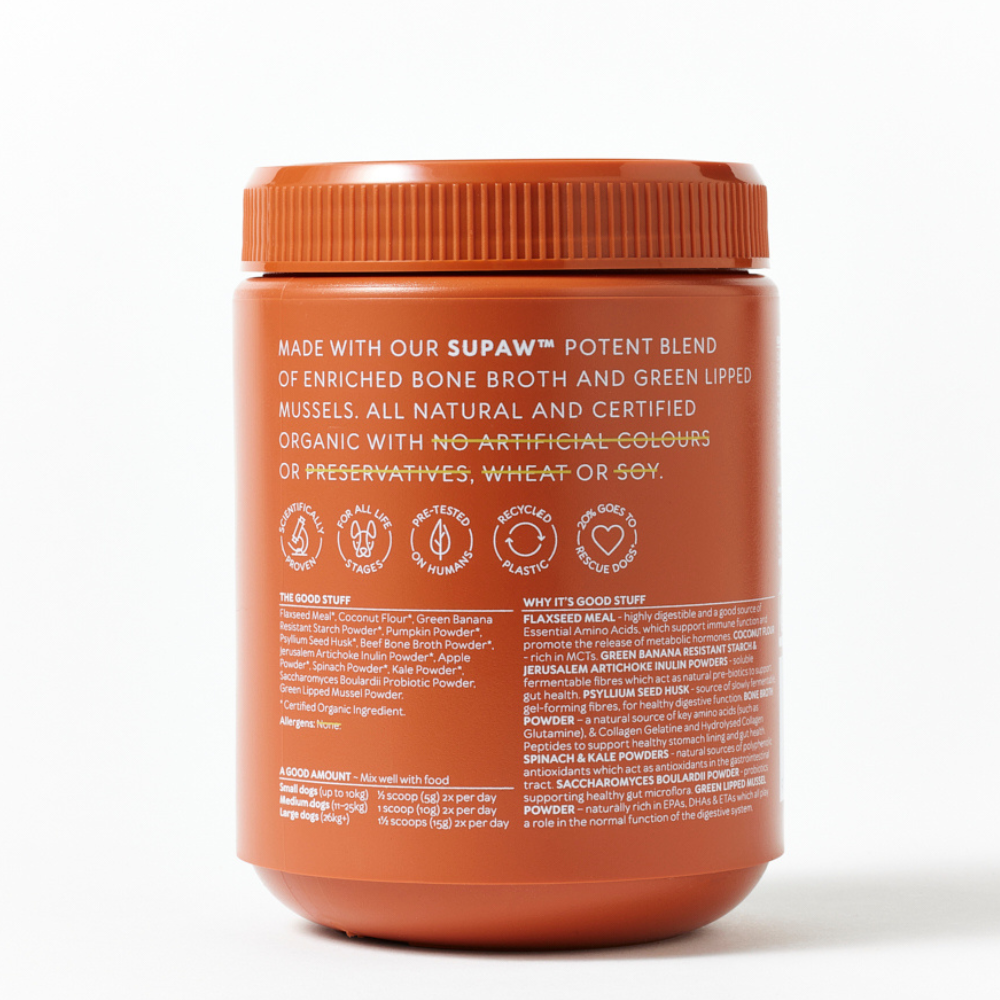 Australian Pet Organics Dog 480g Digestive Health Probiotics Supplement for Dogs image 4