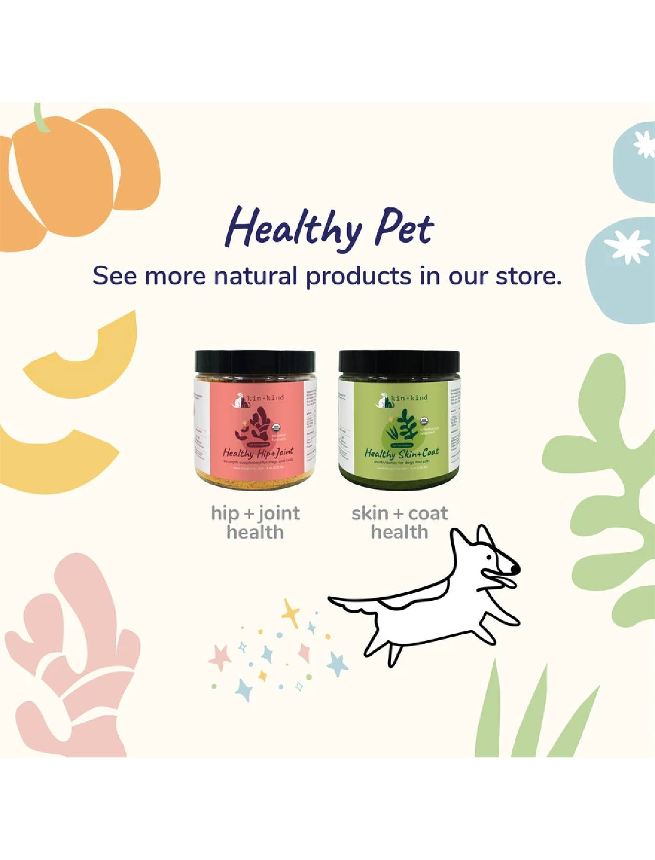 Kin+Kind 226g Organic Healthy Immunity Supplement for Dogs & Cats (EXP: 01 Jan 2027) image 6
