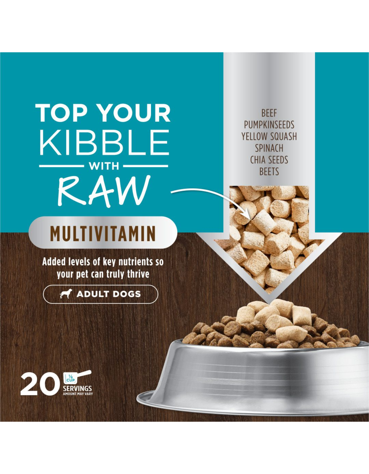 Instinct Freeze Dried Raw Boost Mixers Dog 5.5oz Grain Free Multivitamin Adult Dog Food Topper image 4
