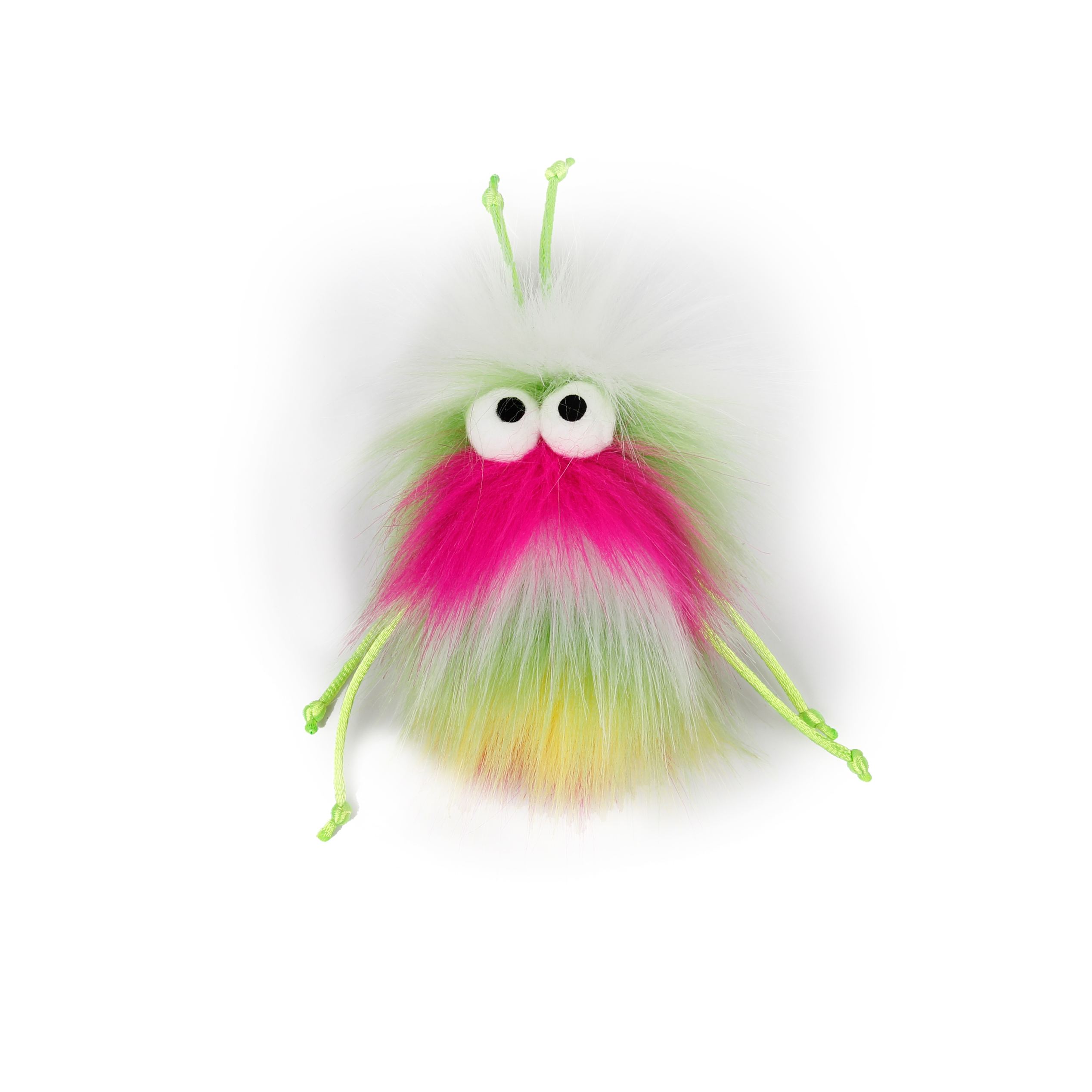 AFP Furry Ball Fluffer Pink Cat Toy image 3