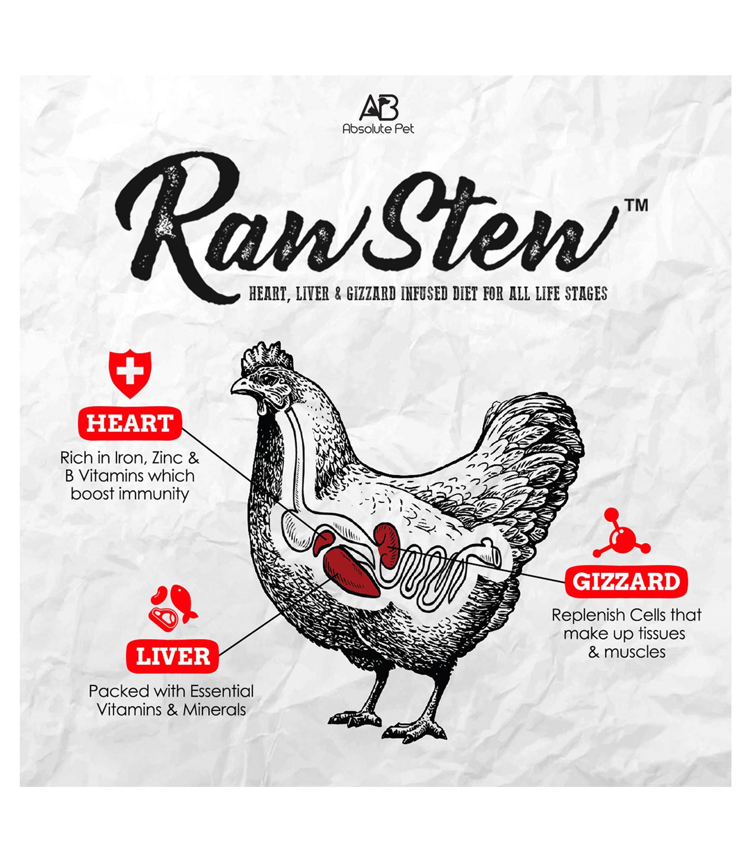 Absolute Holistic Rawstew 80g Chicken & Shellfish Wet Food For Cats And Dogs image 5