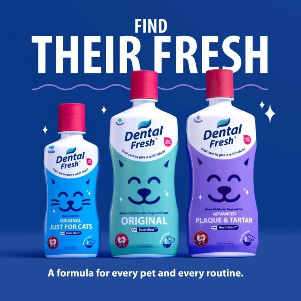 Dental Fresh Water Additive Original Formula For Dogs & Cats 17oz (503ml) image 8