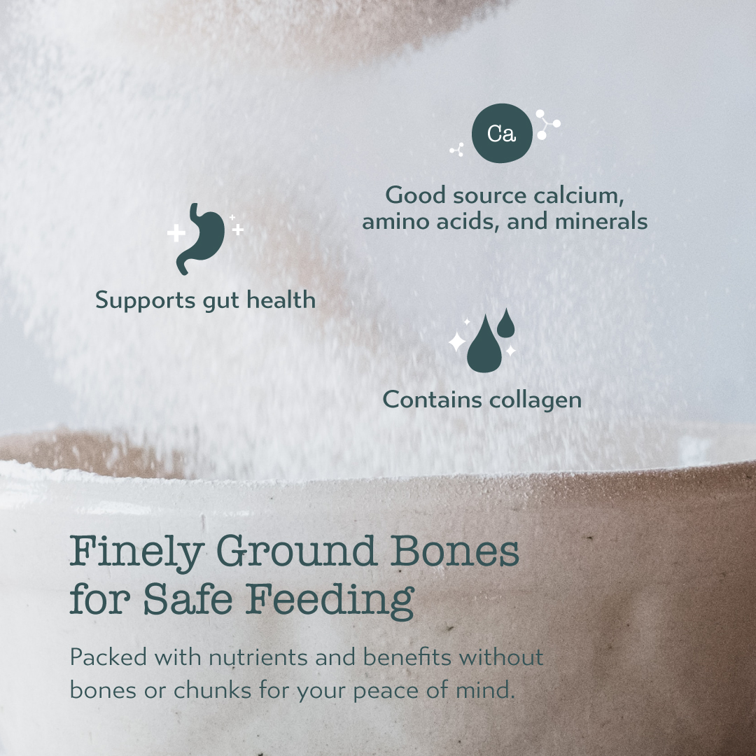 Boneve Earthmade Dog 100g Freeze Dried Raw Prey Lamb Trevally Dry Dog Food image 5