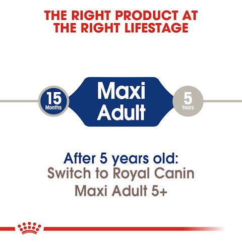 Royal Canin Dog 4kg Maxi Adult Dry Dog Food image 2
