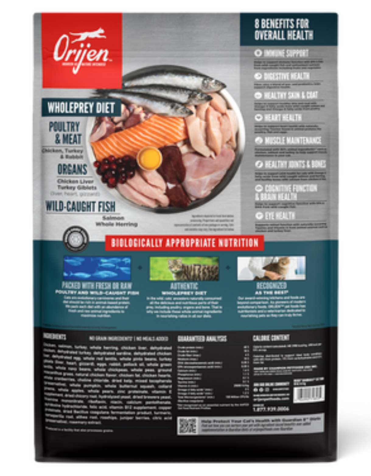 Orijen Cat 1.8kg Guardian 8 Dry Cat Food image 2