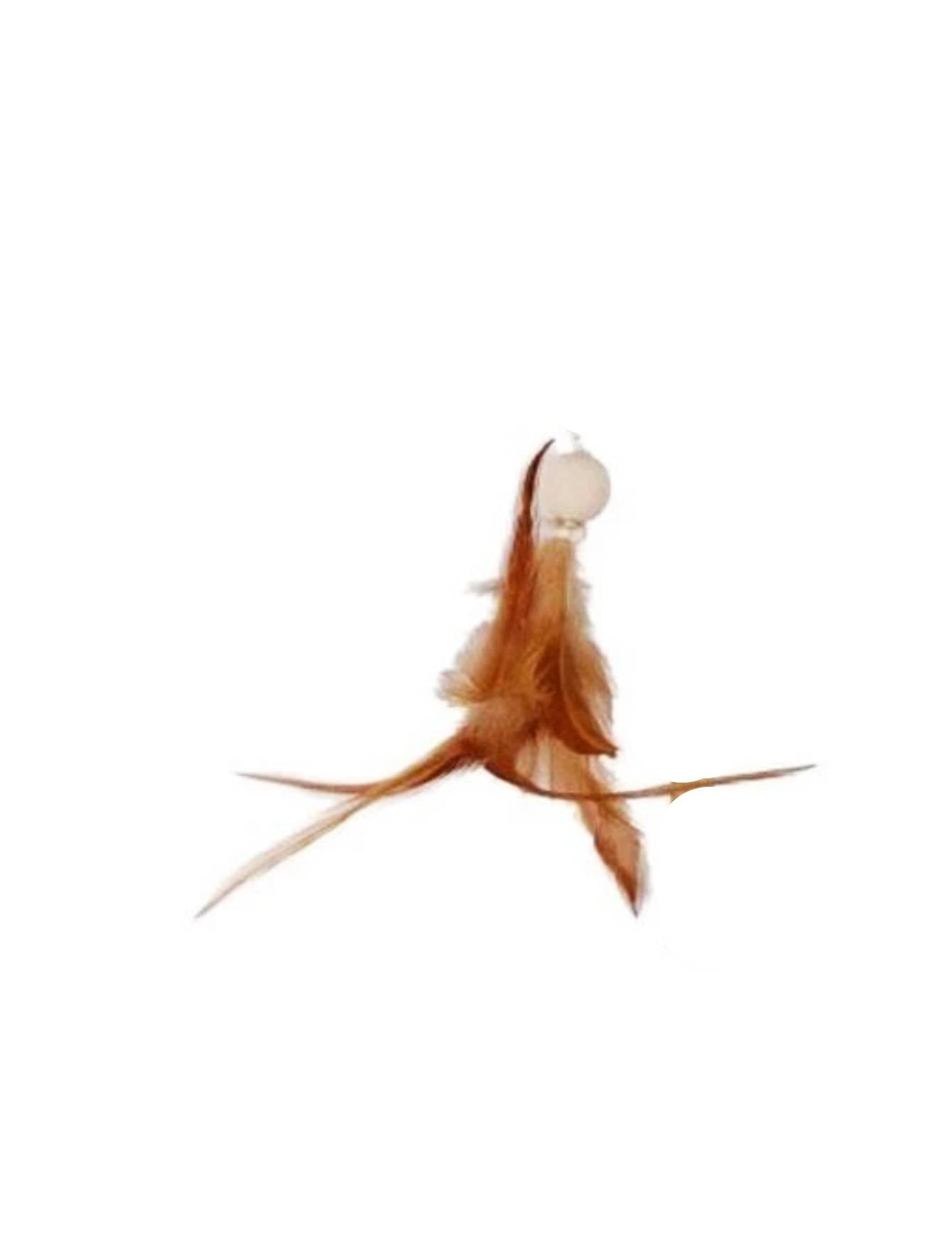AFP Classic Comfort Wood & Bird Feather Wand Cat Toy image 3