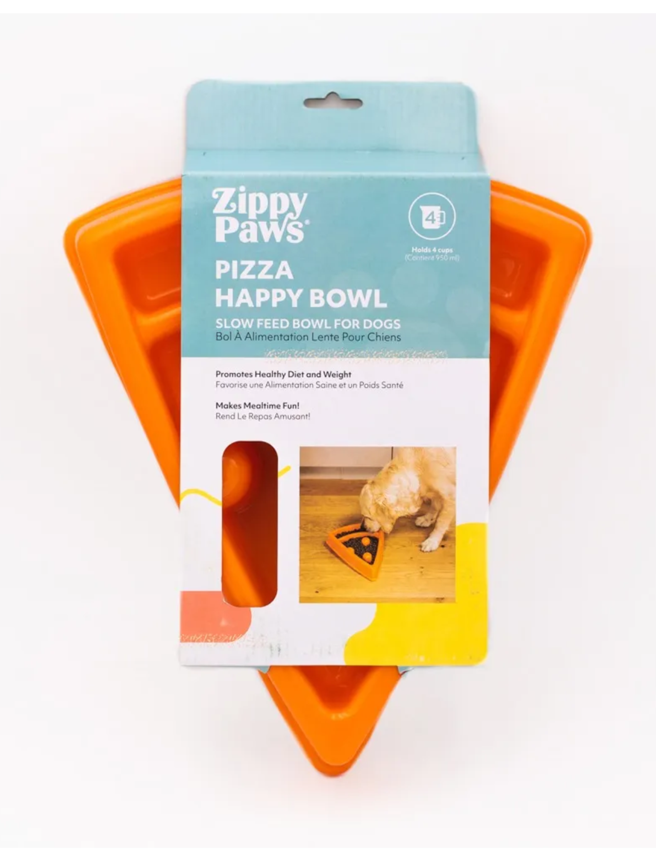 Zippypaws Happy Bowls - Pizza image 2