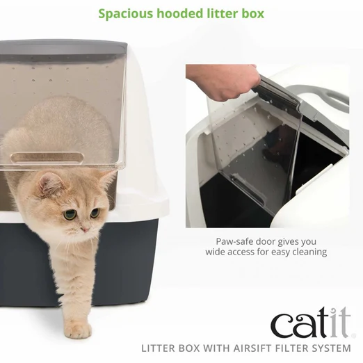 Catit Airsift Hooded Cat Litter Box image 2