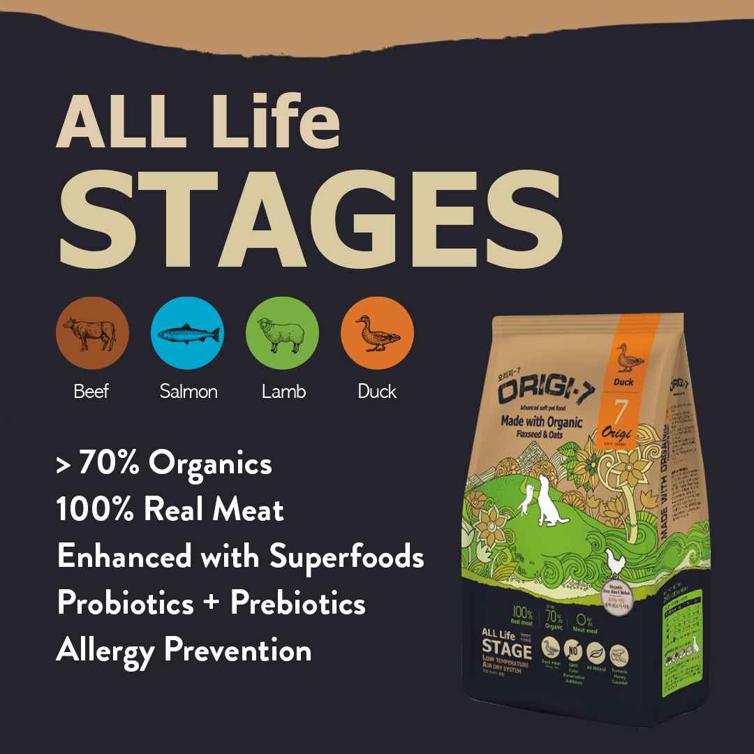 Bowwow Origi-7 Dog 2kg Duck Soft Dry Dog Food image 3