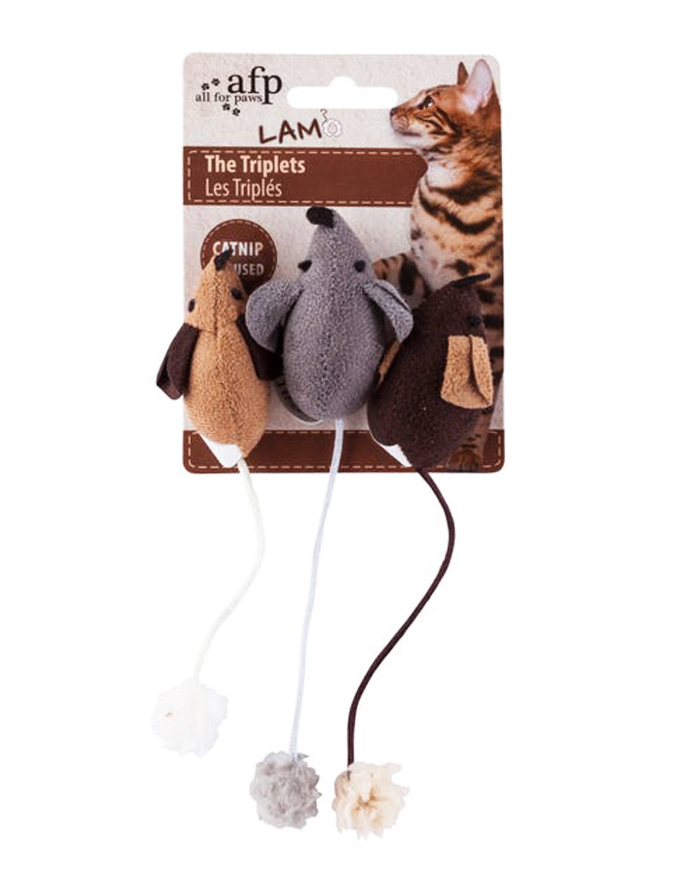 AFP Lambswool The Triplets Mouse Grey image 4
