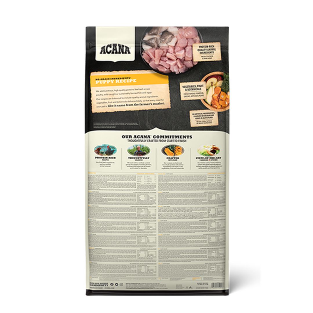 Acana Dog Heritage Freeze-Dried Coated 2kg Puppy Dry Dog Food image 5