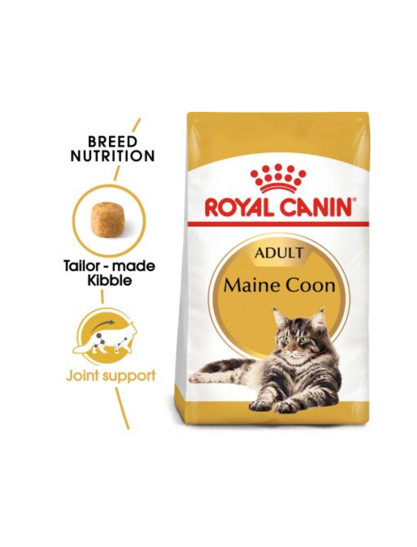 Royal Canin Cat 4kg Adult Maine Coon Dry Cat Food image 2
