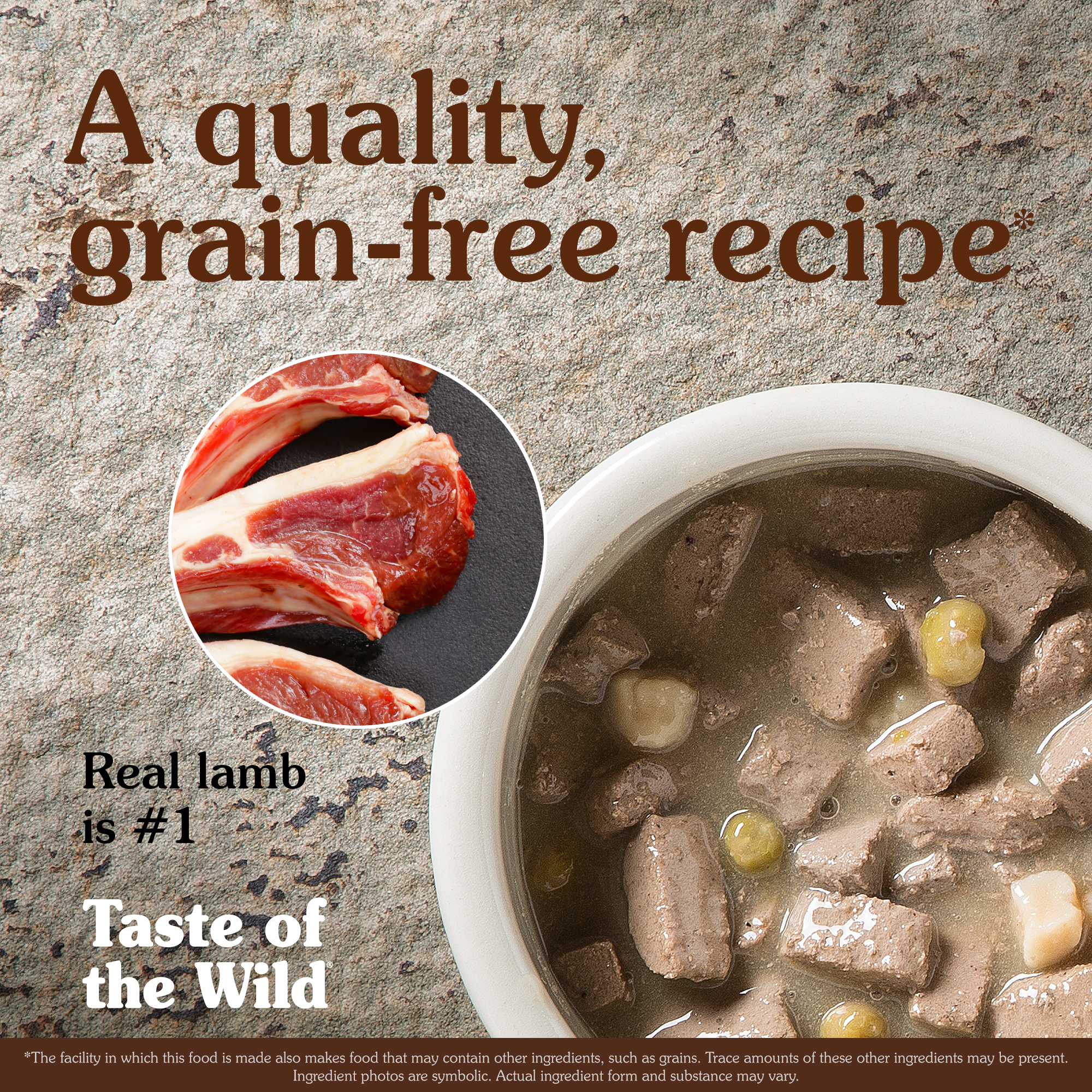Taste of the Wild Dog 390g Sierra Mountain with Lamb in Gravy Wet Canned Food image 2