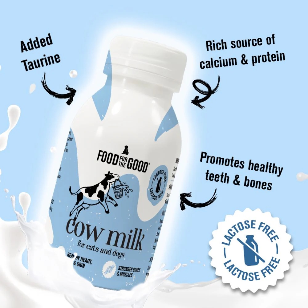 Food For The Good 200ml Cow Milk For Cat & Dog image 2