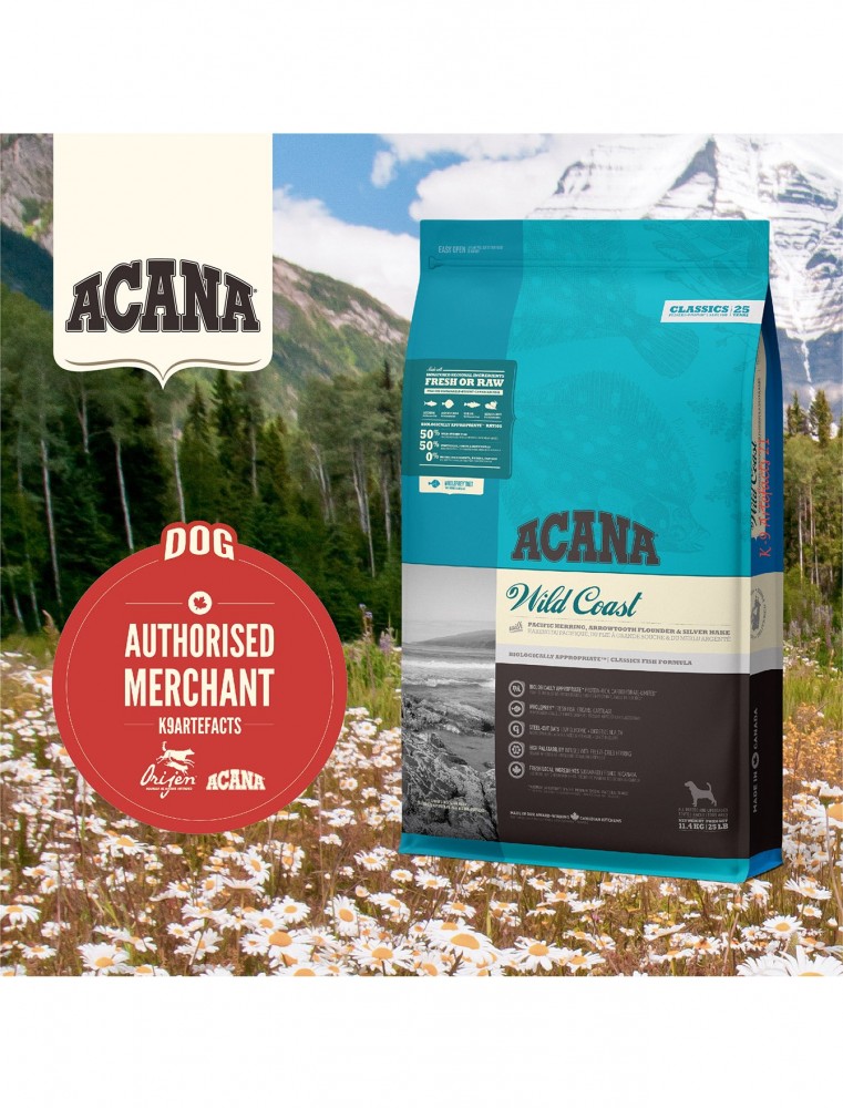 Acana Dog Classic 14.5kg Wild Coast Dry Dog Food (EXP: 30 Nov 2026) image 6