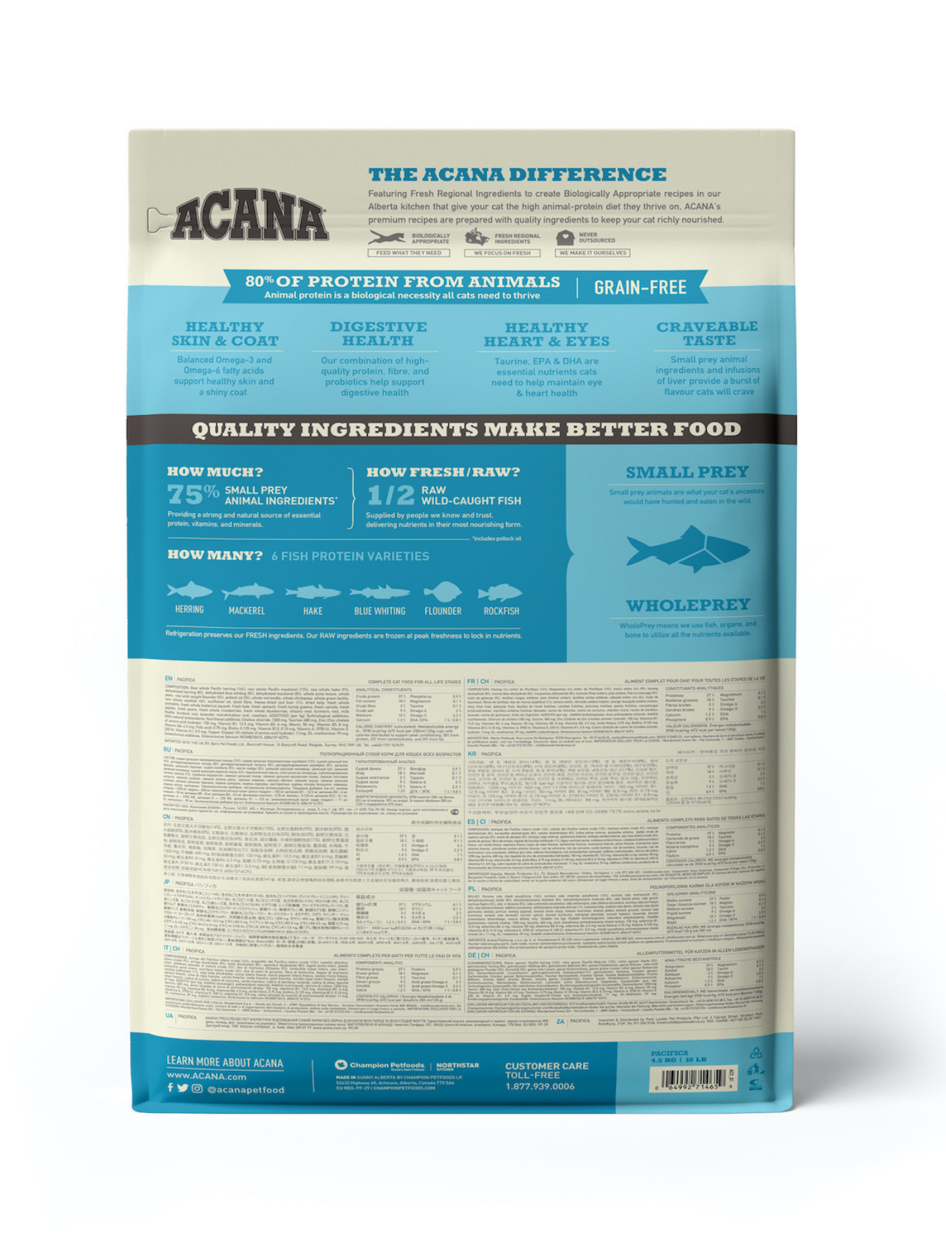 Acana Cat Regionals 4.5kg Pacifica Dry Cat Food image 2