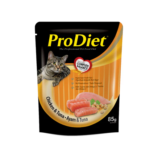 ProDiet Cat 85g Chicken & Tuna Wet Cat Food image 1