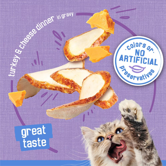 FRISKIES Cat 156g Turkey & Cheese Dinner Wet Cat Food image 5