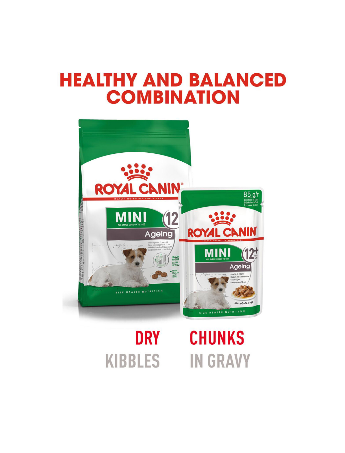 Royal Canin Dog Pouch 85g Mini Ageing Wet Dog Food image 2