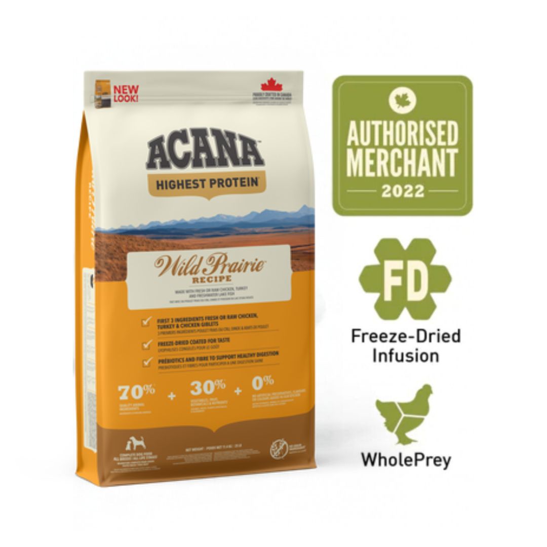 Acana Dog Regionals Freeze-Dried Infused 340g Wild Prairie Dry dog Food image 3