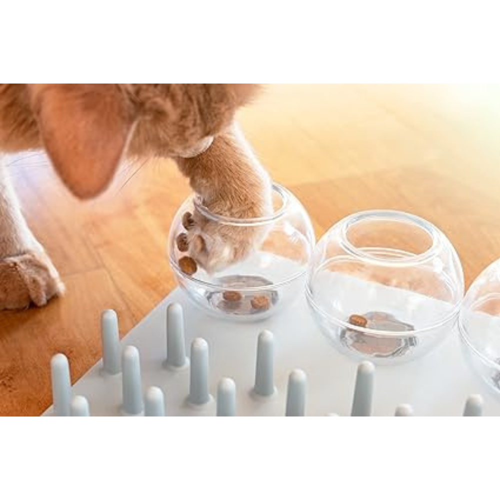 Trixie Cat Activity Fun Board Strategy Game Light Grey, 30 × 40 cm image 10