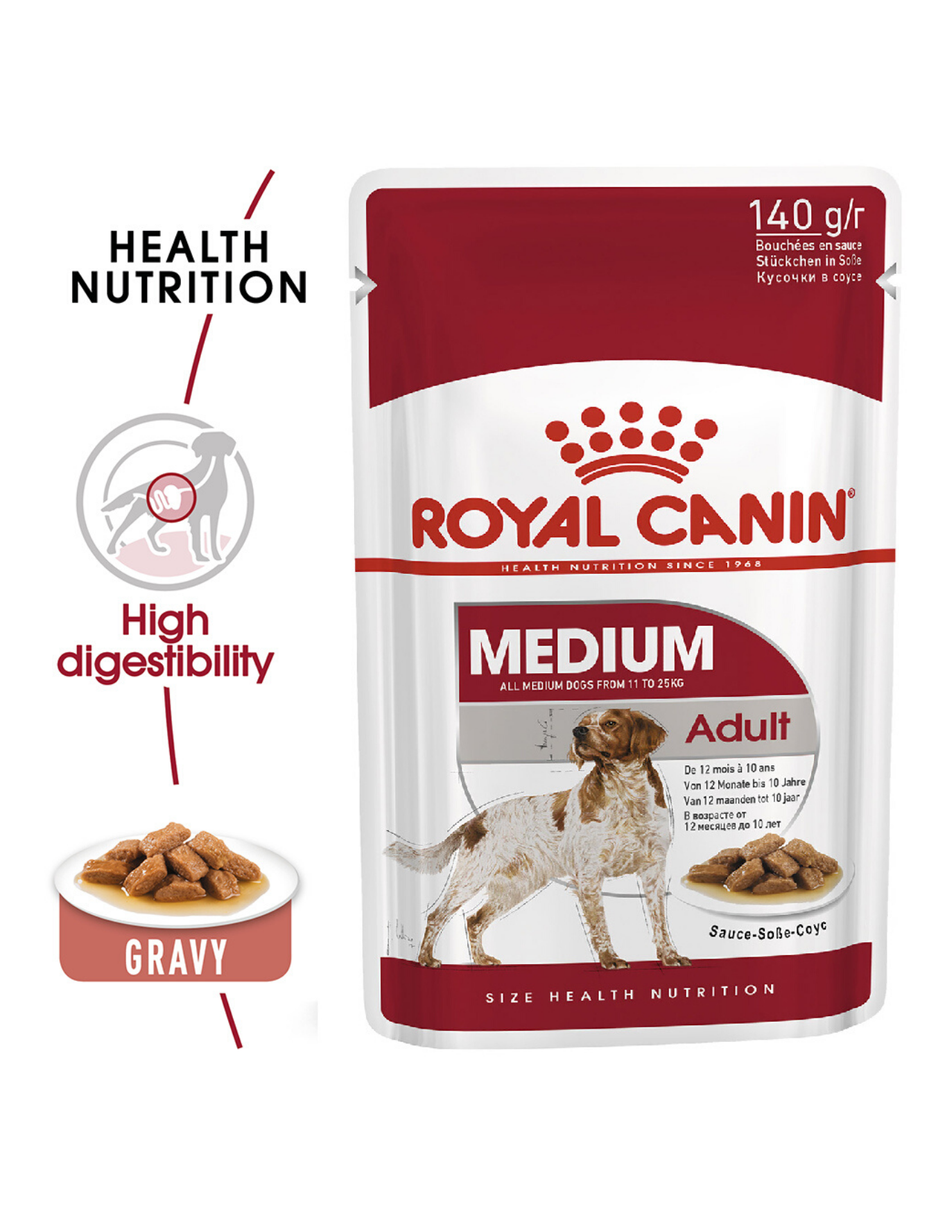 Royal Canin Dog 4kg Medium Adult Dry Dog Food image 2