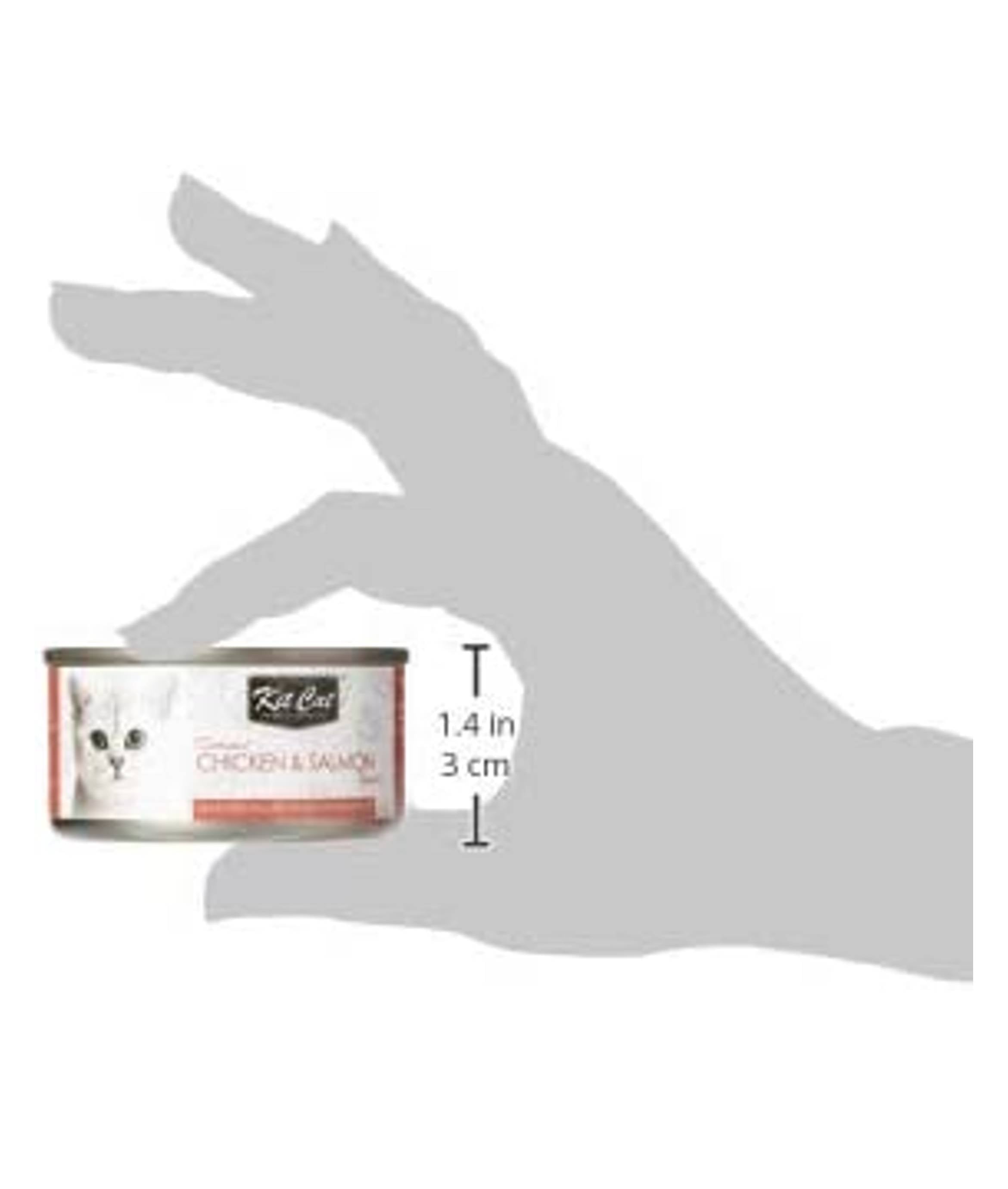 Kit Cat 80g Deboned Toppers Canned Chicken & Salmon Wet Cat Food image 5