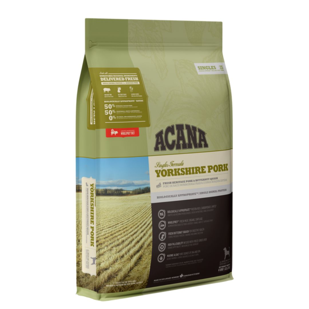 Acana Dog Singles Yorkshire Pork Dry Dog Food image 4