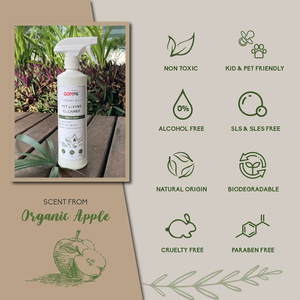 OOMMI 500ml Probiotics Pet Living Cleaner image 5