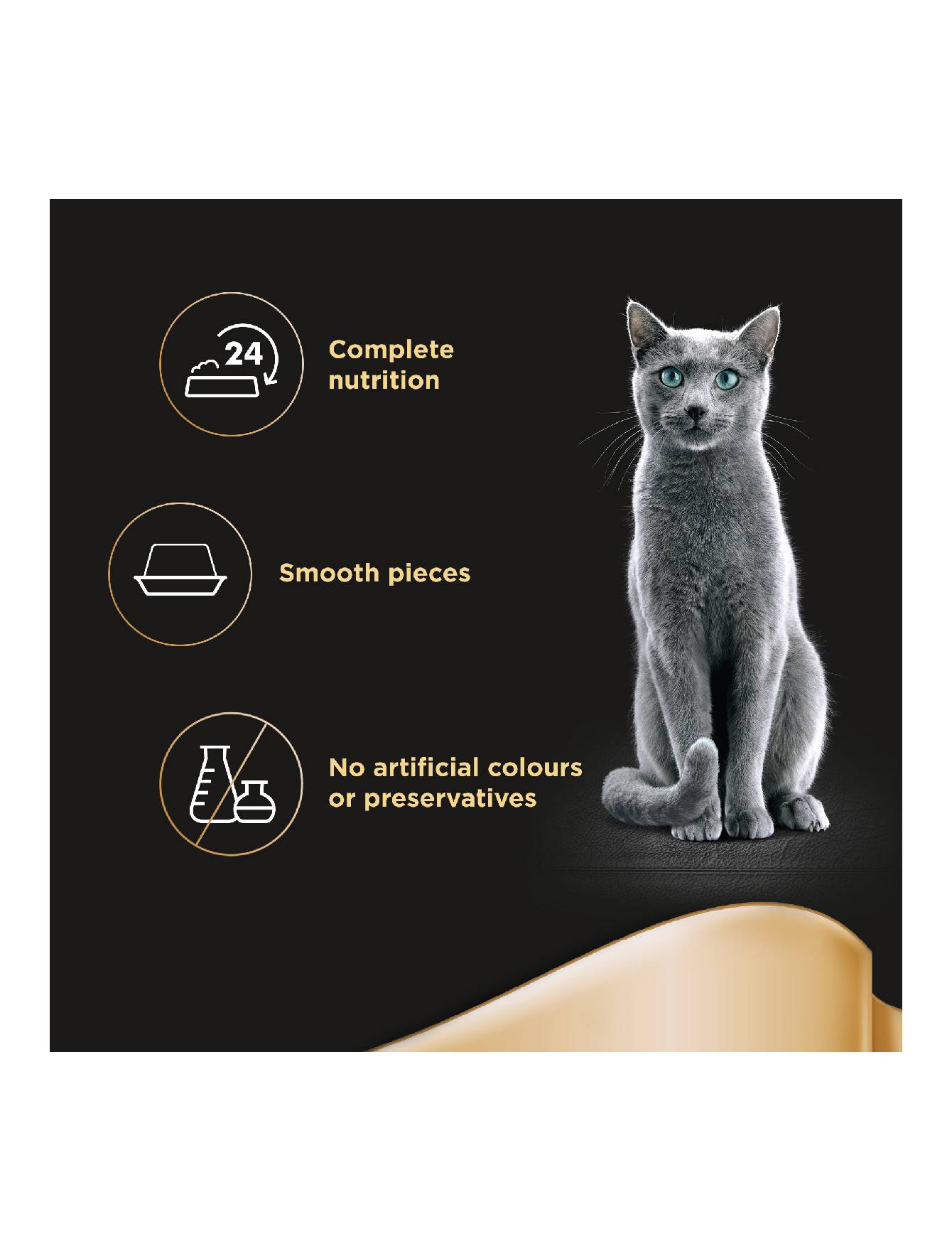 Sheba 70g Tuna and Crab Stick Pouch Wet Cat Food image 3